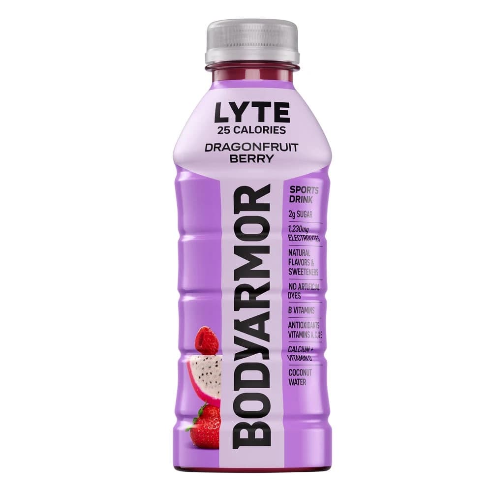BODYARMOR Lyte Dragonfruit Berry Sports Drink product packaging