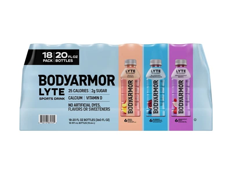 BODYARMOR Lyte Sports Drink Variety Pack product packaging